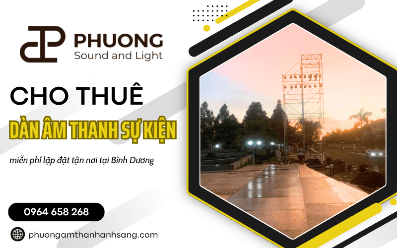 cho thuê dàn âm thanh sự kiện