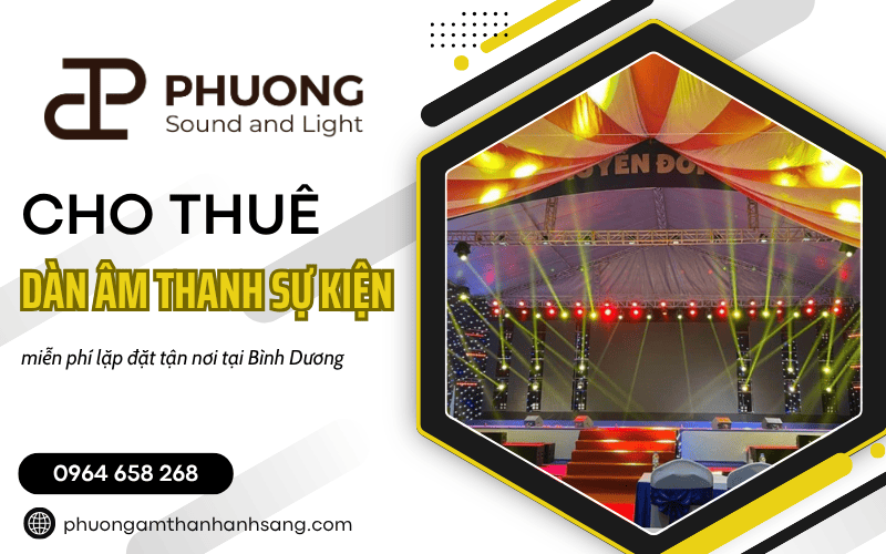 cho thuê dàn âm thanh sự kiện