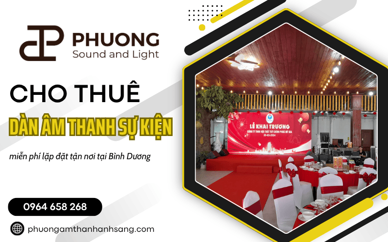 cho thuê dàn âm thanh sự kiện