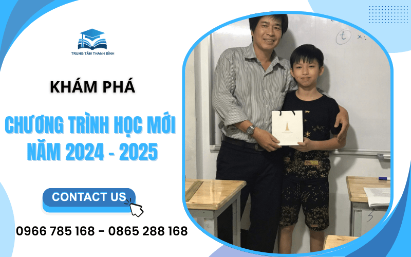 chương trình học mới năm 2024 - 2025
