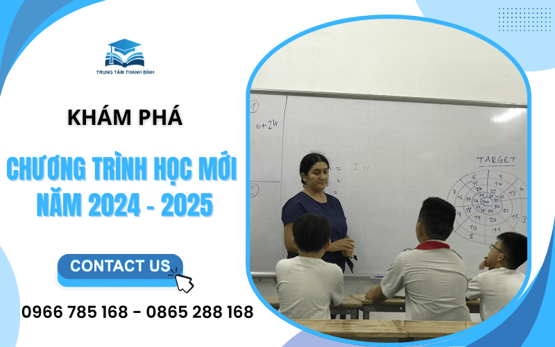 chương trình học mới năm 2024 - 2025