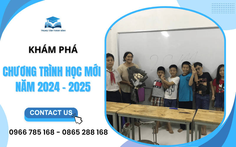 chương trình học mới năm 2024 - 2025