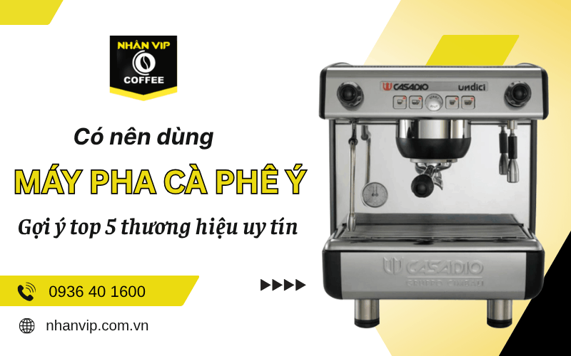 máy pha cà phê Ý