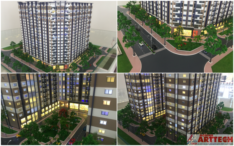 thiết kế mô hình chung cư