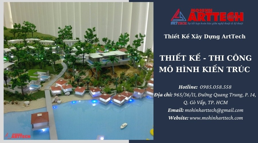 thi công mô hình kiến trúc
