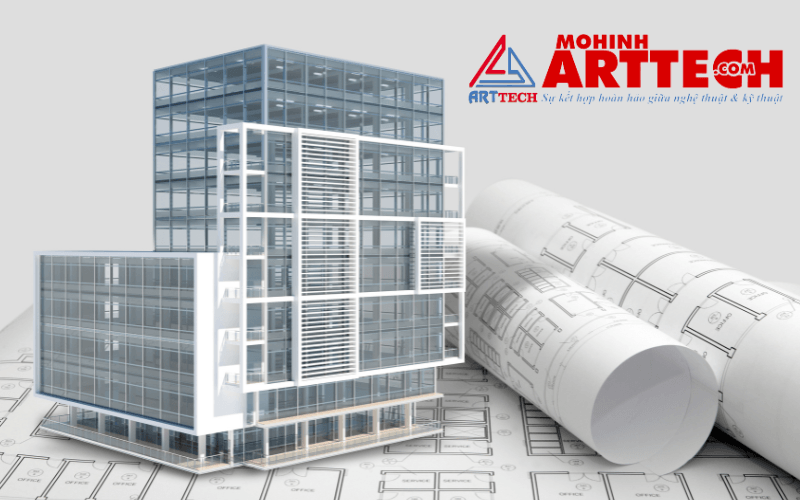 thi công mô hình kiến trúc