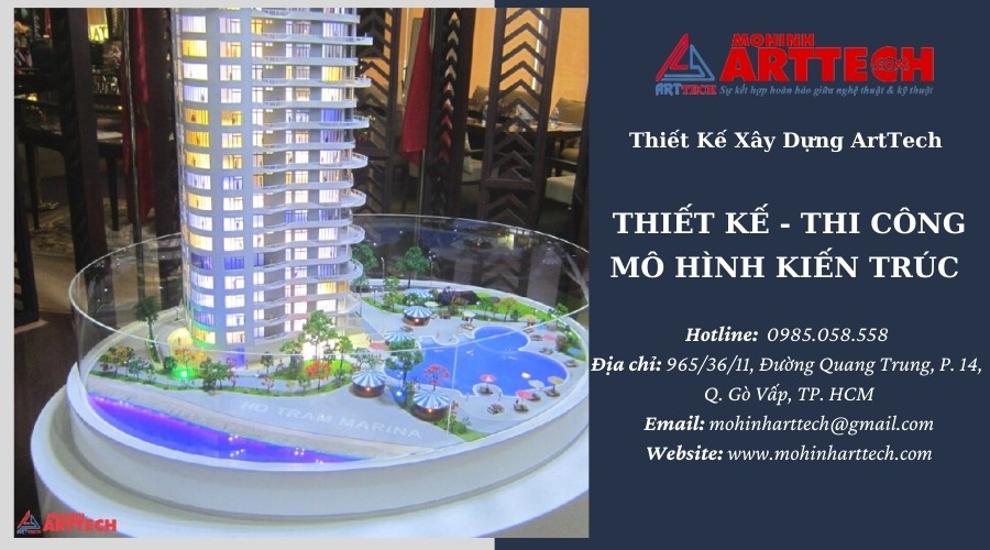 thi công mô hình kiến trúc