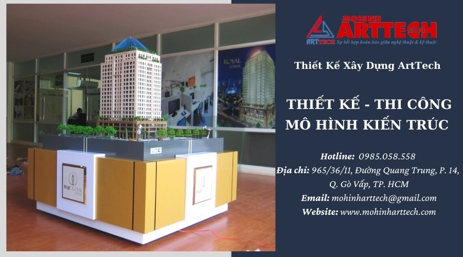 thi công mô hình kiến trúc