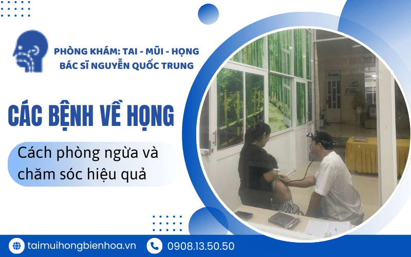 bệnh lý về họng