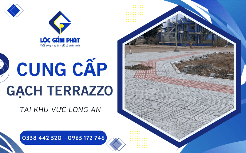 gạch Terrazzo tại Long An