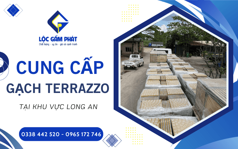 gạch Terrazzo tại Long An