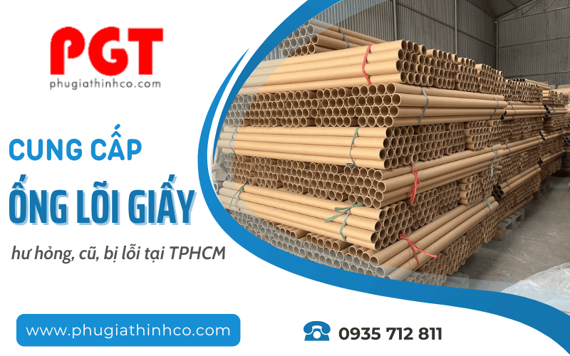 ống lõi giấy cũ