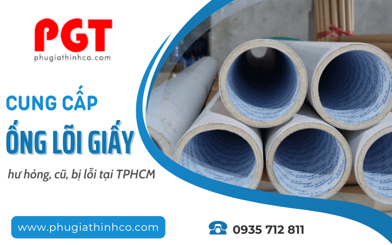 ống lõi giấy cũ