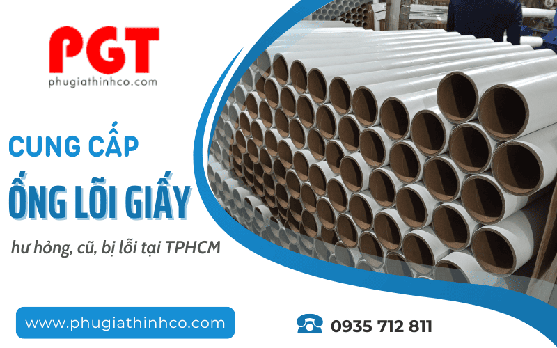 ống lõi giấy cũ