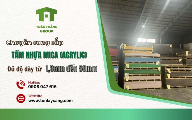 cung cấp tấm nhựa Mica