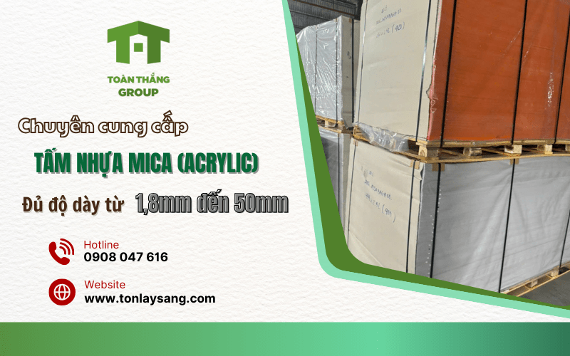 cung cấp tấm nhựa Mica