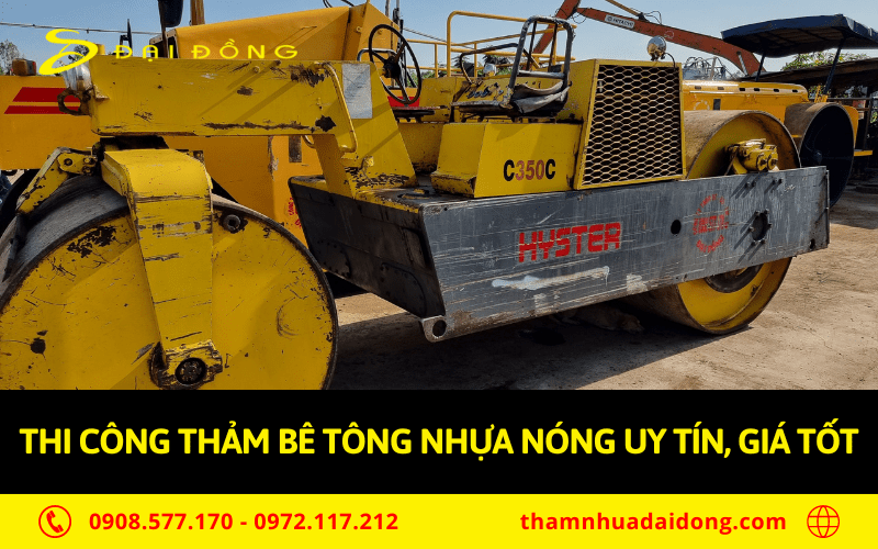 thảm bê tông nhựa nóng