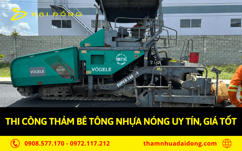 thảm bê tông nhựa nóng