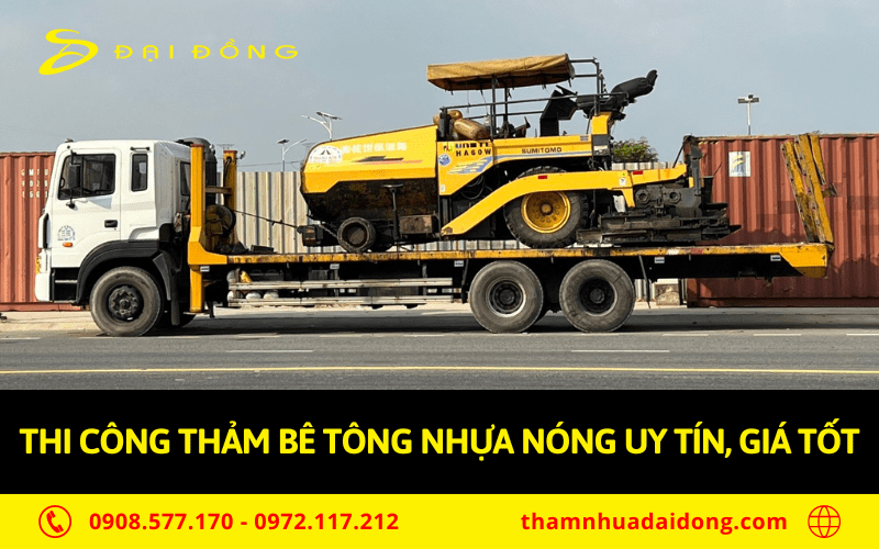 thảm bê tông nhựa nóng