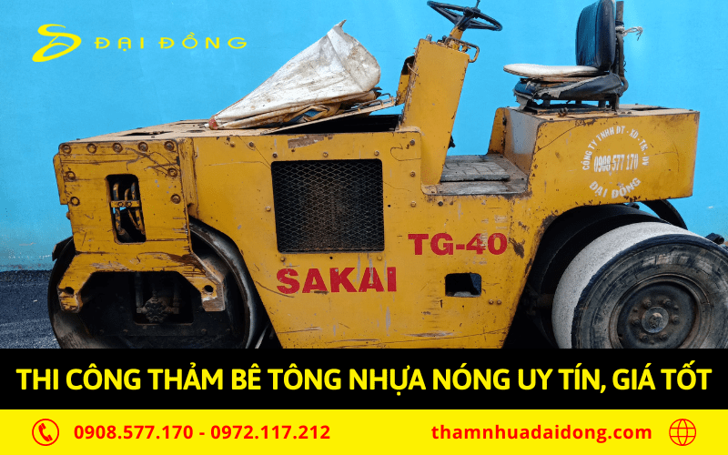 thảm bê tông nhựa nóng