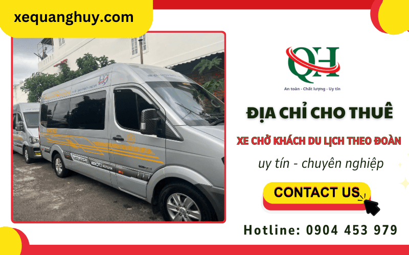 Cho thuê xe chở khách du lịch theo đoàn