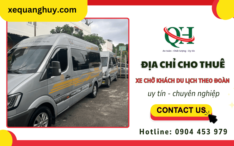 Cho thuê xe chở khách du lịch theo đoàn