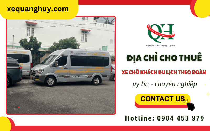 Cho thuê xe chở khách du lịch theo đoàn
