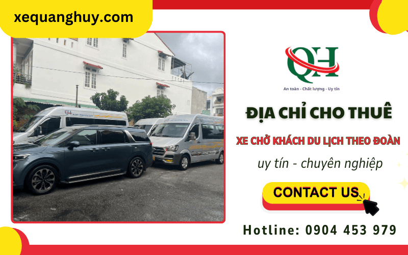 Cho thuê xe chở khách du lịch theo đoàn