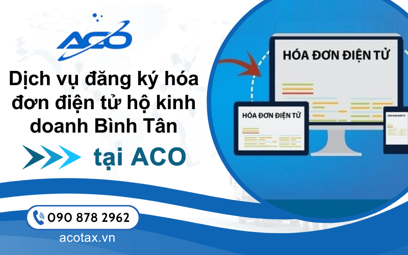 dịch vụ đăng kí hoá đơn điện tử hộ kinh doanh bình tân