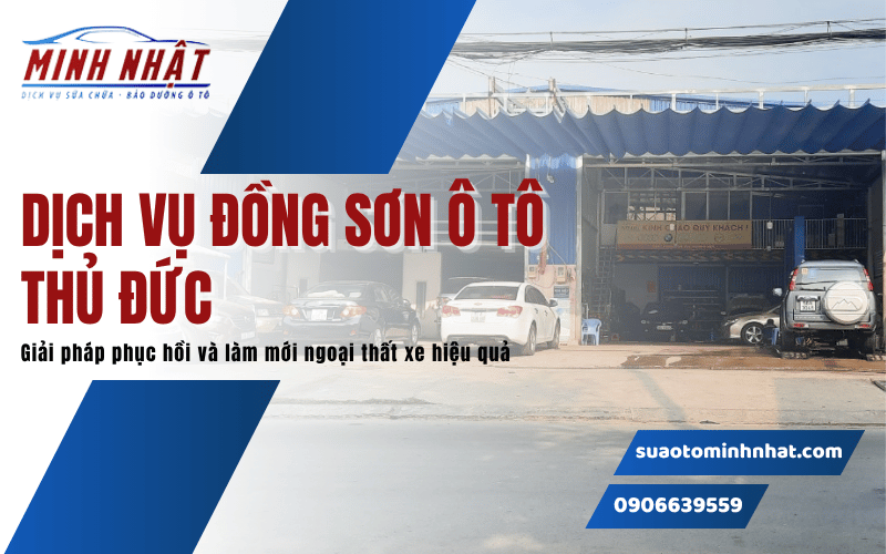 dịch vụ đồng sơn ô tô Thủ Đức