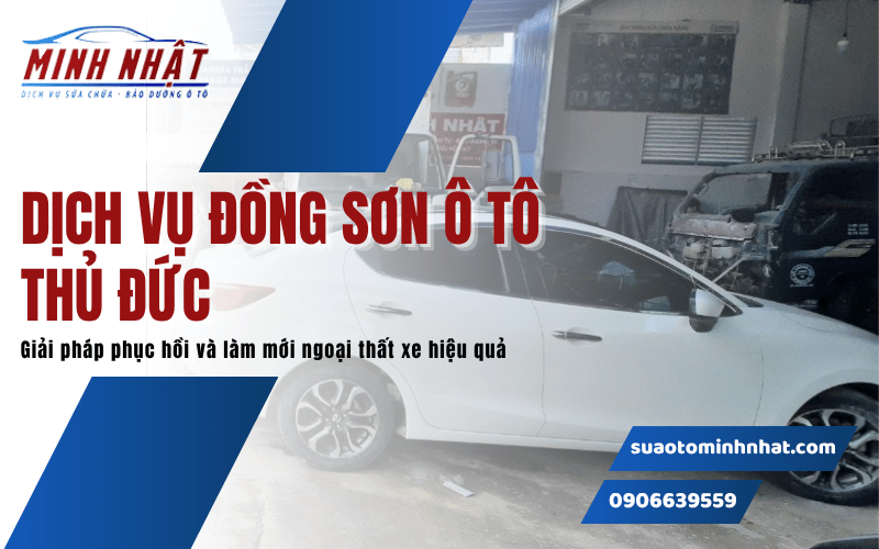 dịch vụ đồng sơn ô tô Thủ Đức