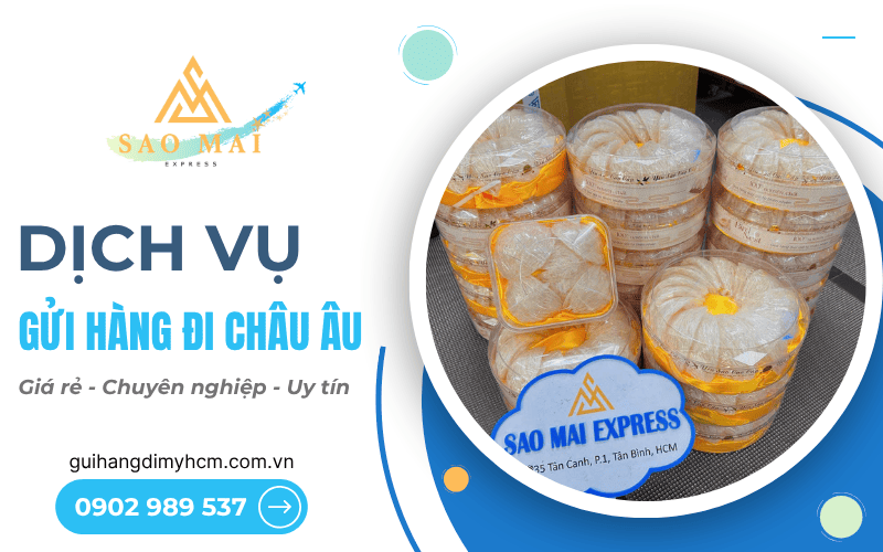 dịch vụ gửi hàng đi châu Âu