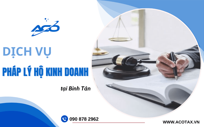 dịch vụ pháp lý hộ kinh doanh Bình Tân