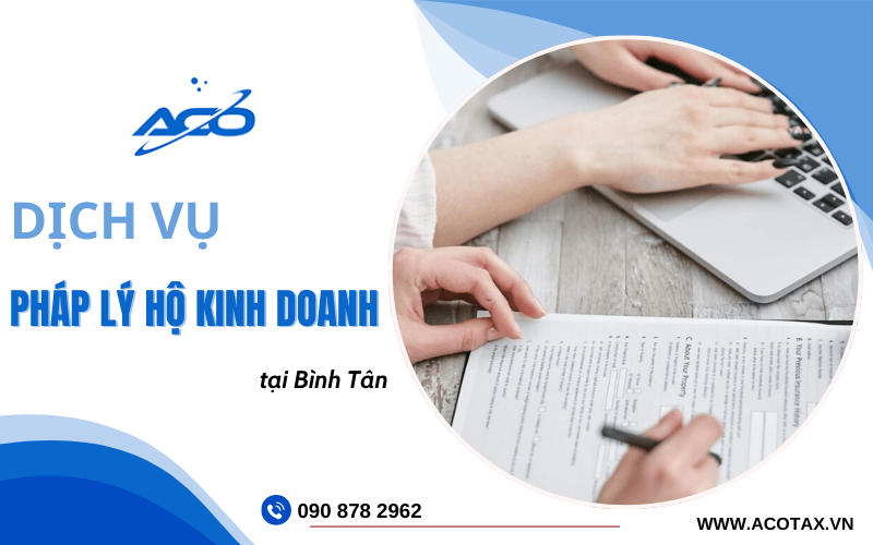 dịch vụ pháp lý hộ kinh doanh Bình Tân