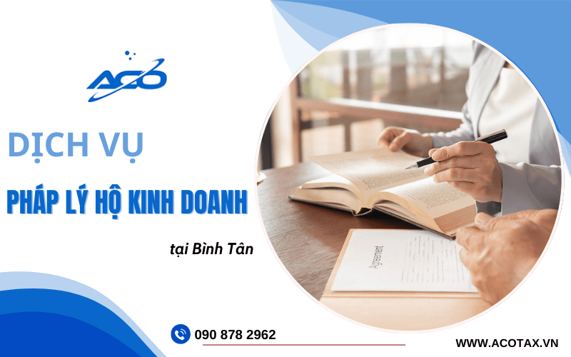 dịch vụ pháp lý hộ kinh doanh Bình Tân