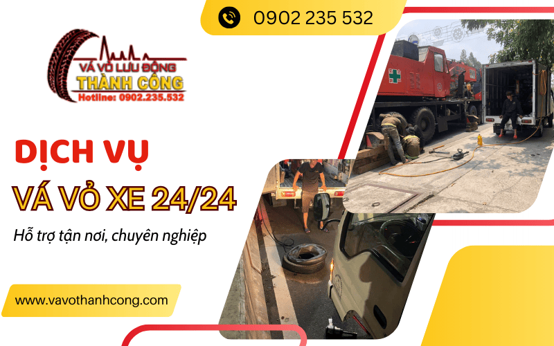 Vá vỏ xe lưu động