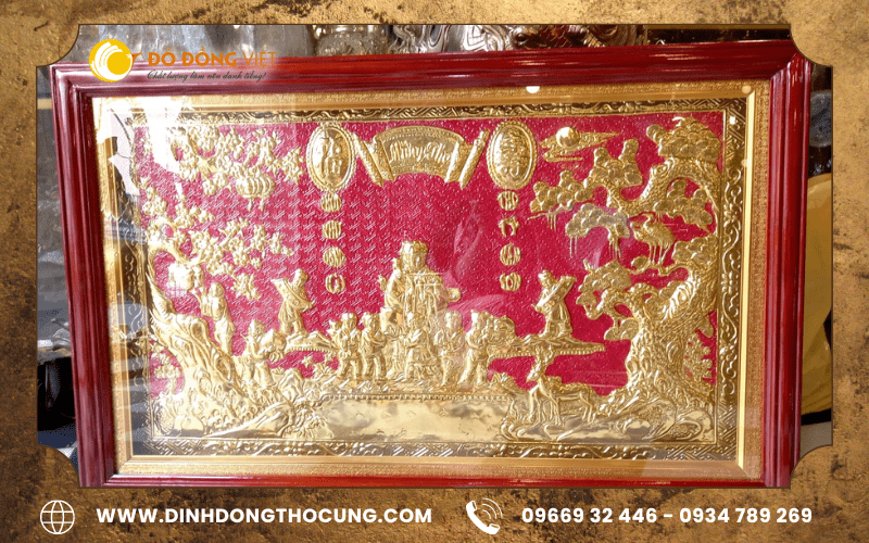 chế tác tranh đồng