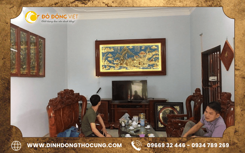 chế tác tranh đồng