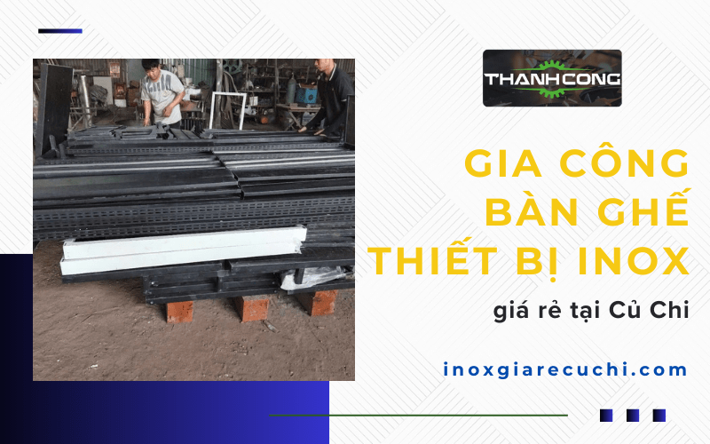 bàn ghế thiết bị inox