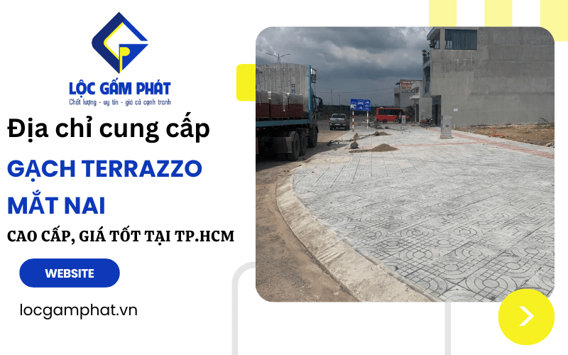 gạch Terrazzo mắt nai