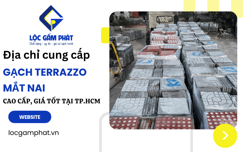 gạch Terrazzo mắt nai