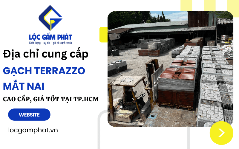 gạch Terrazzo mắt nai