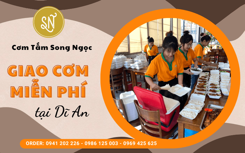giao cơm miễn phí