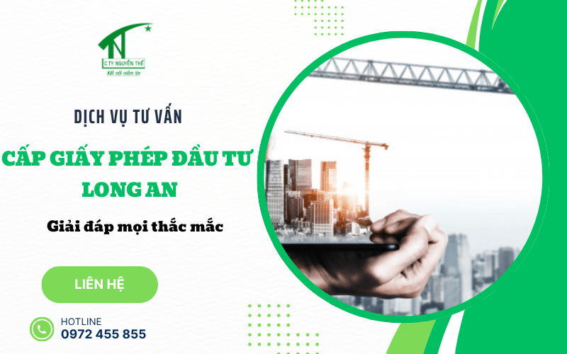 giấy phép đầu tư Long An