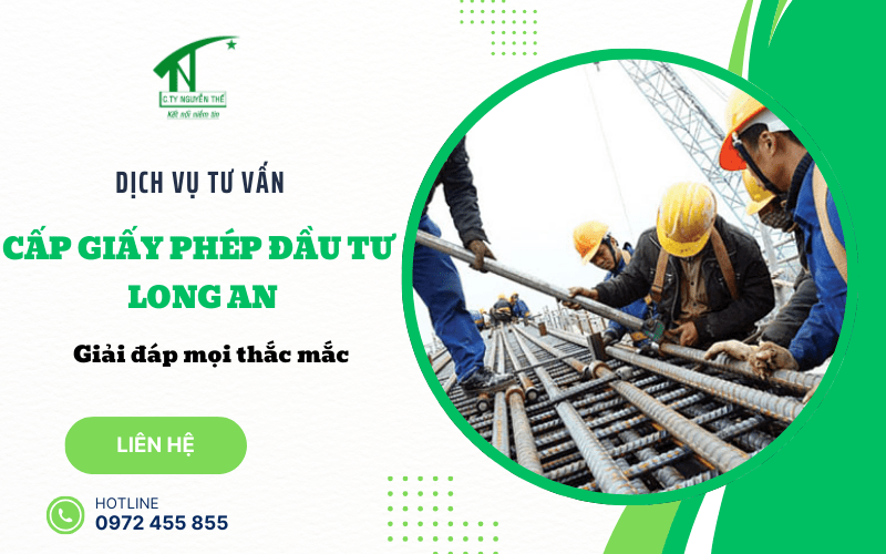 giấy phép đầu tư Long An