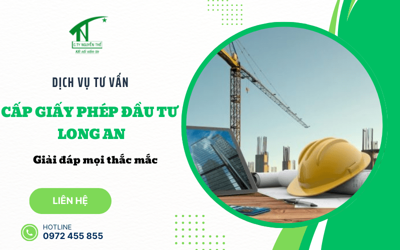giấy phép đầu tư Long An