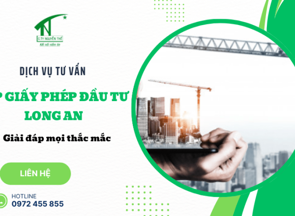 giấy phép đầu tư Long An