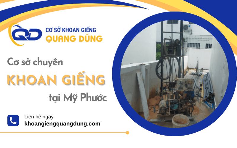 khoan giếng tại mỹ phước