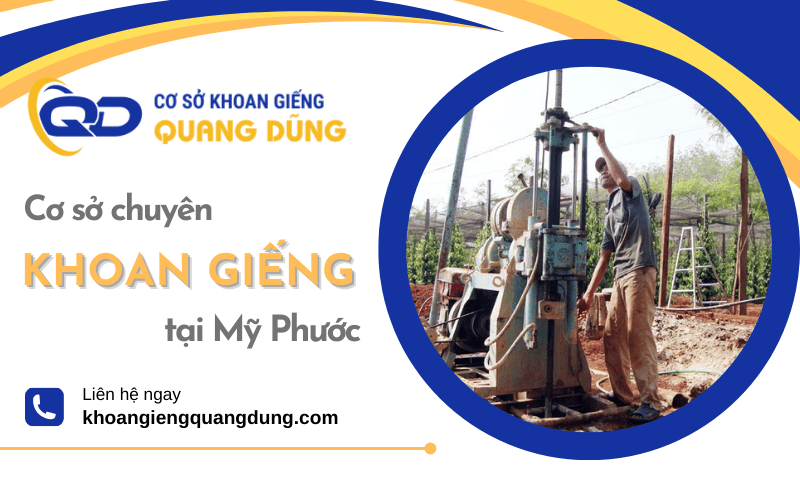 khoan giếng tại mỹ phước