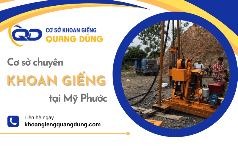 khoan giếng tại mỹ phước